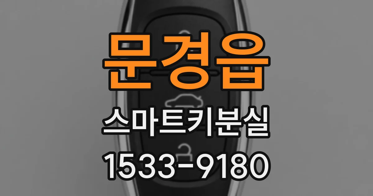문경읍 스마트키분실