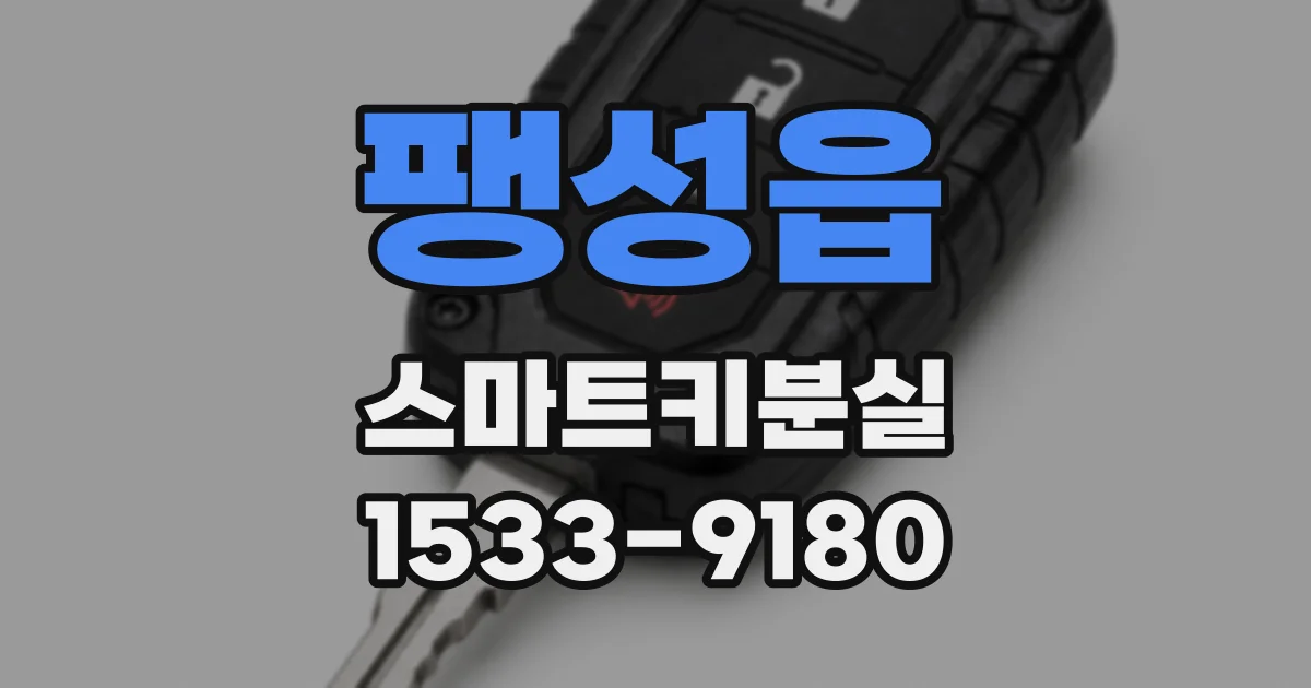 팽성읍 스마트키분실