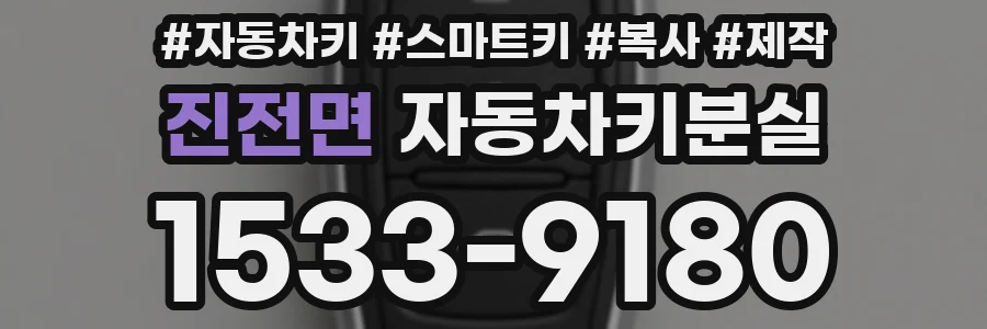 진전면 자동차키분실