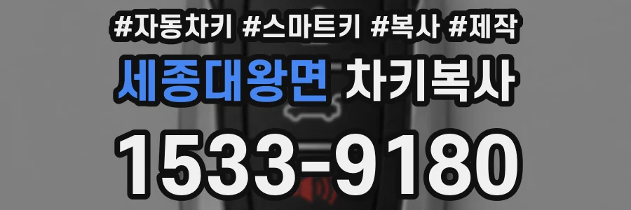 세종대왕면 차키복사