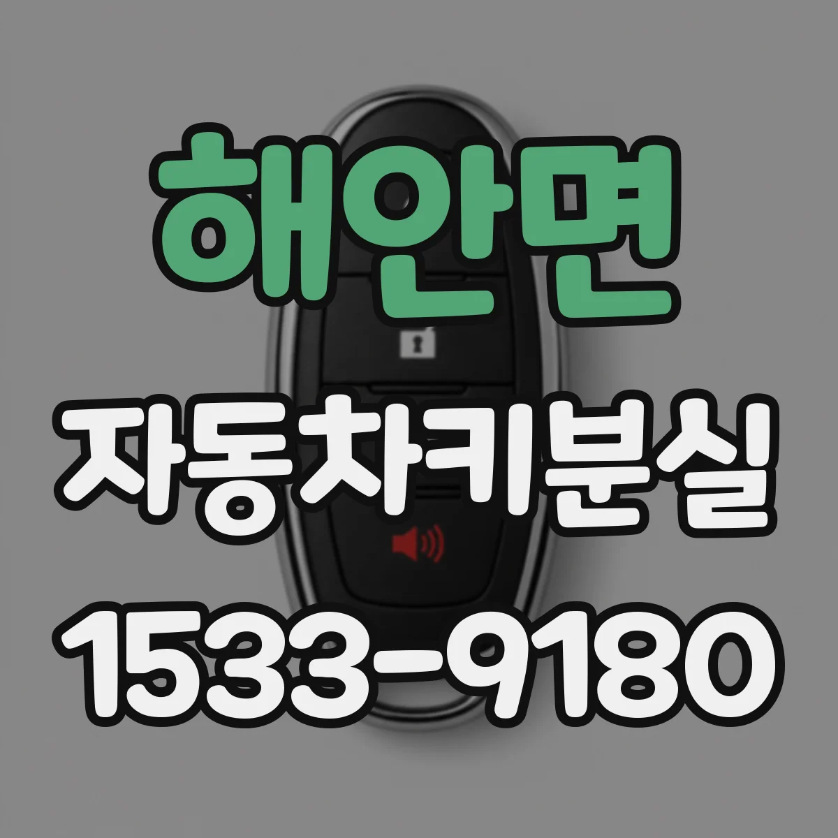 해안면 자동차키분실