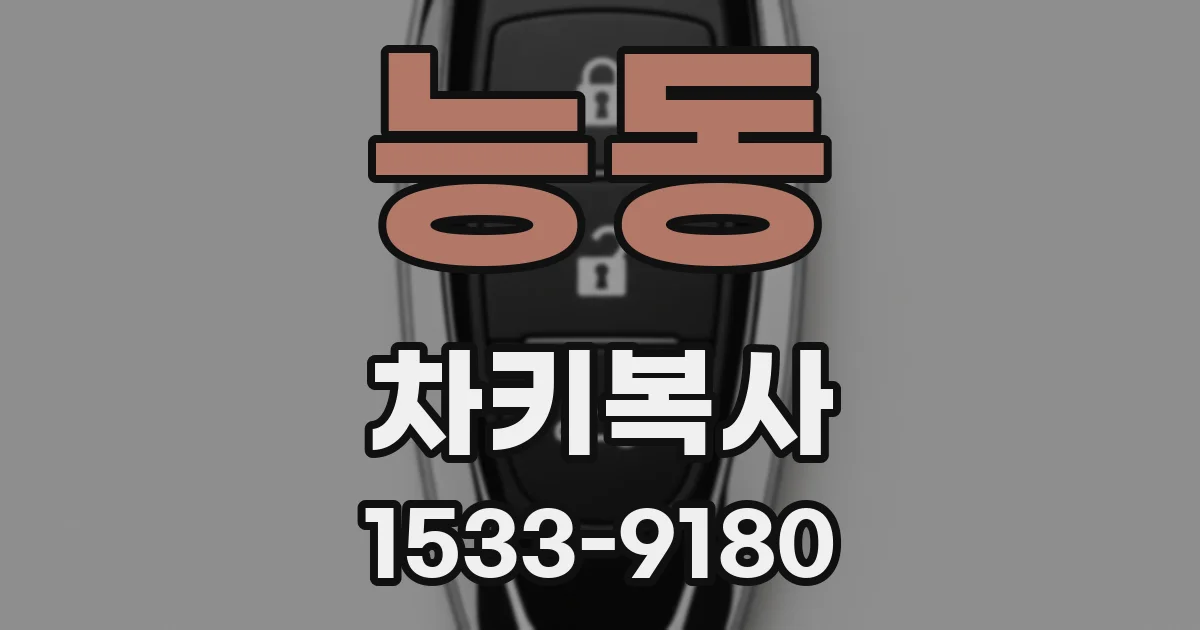 능동 차키복사