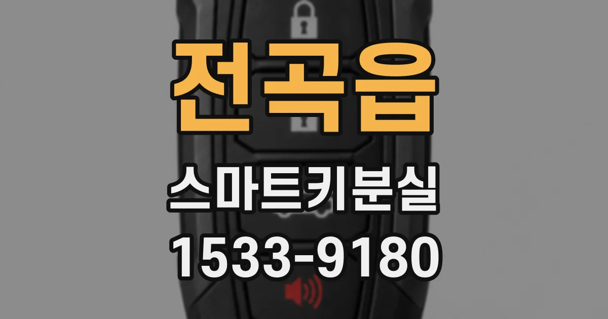전곡읍 스마트키분실