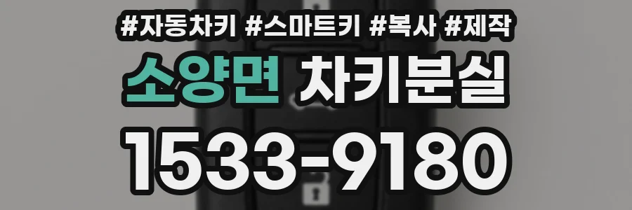 소양면 차키분실