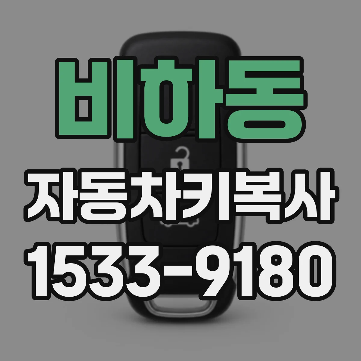 비하동 자동차키복사