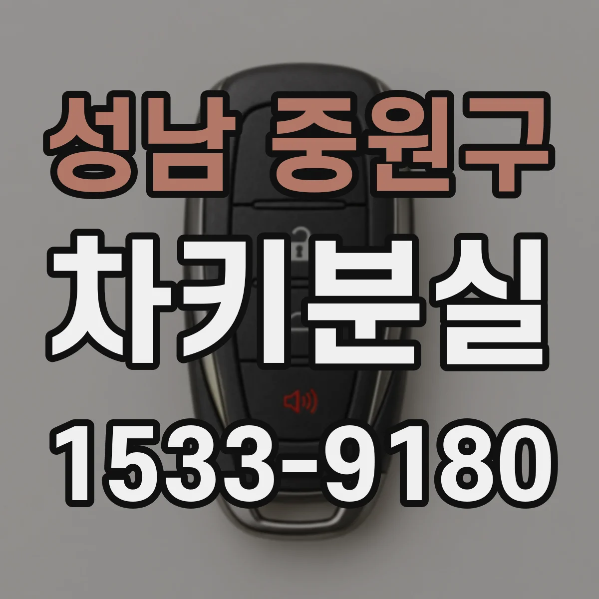 성남 중원구 차키분실