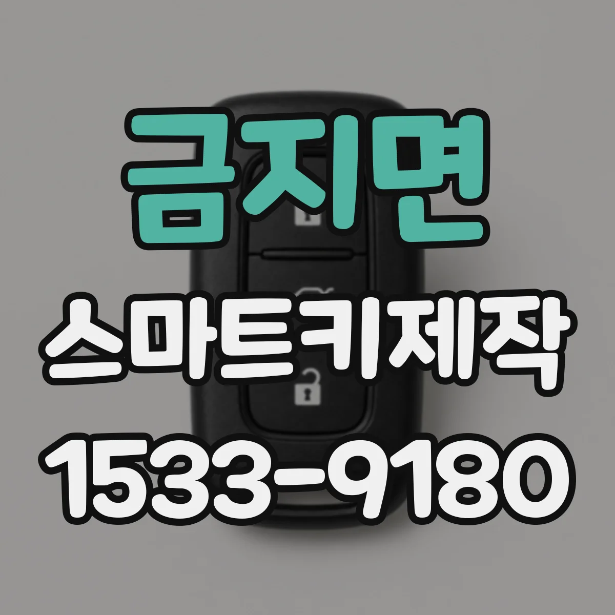 금지면 스마트키제작