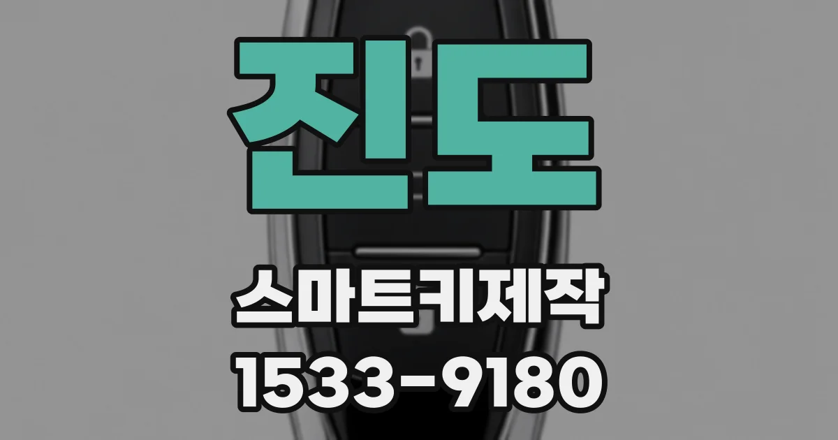 진도 스마트키제작