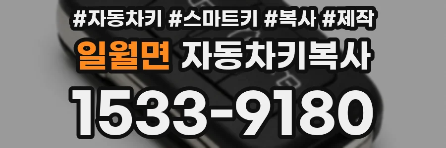 일월면 자동차키복사