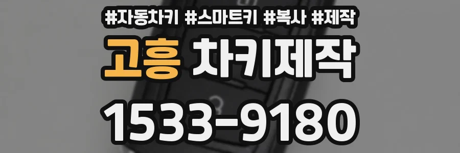 고흥 차키제작