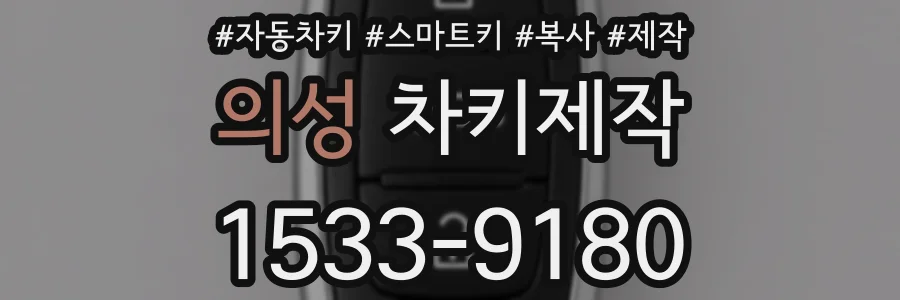의성 차키제작