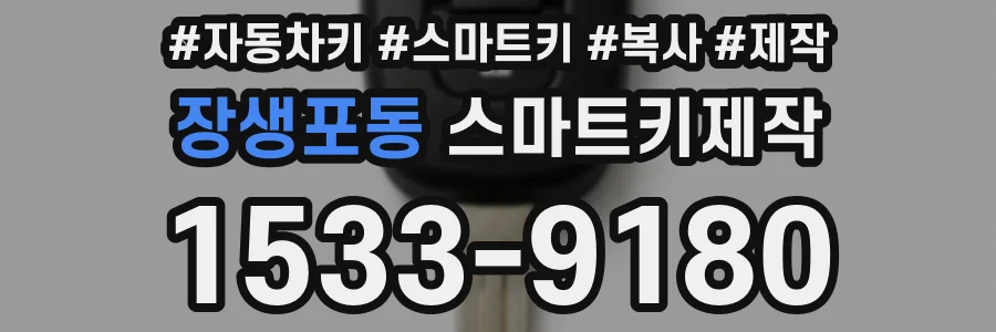 장생포동 스마트키제작