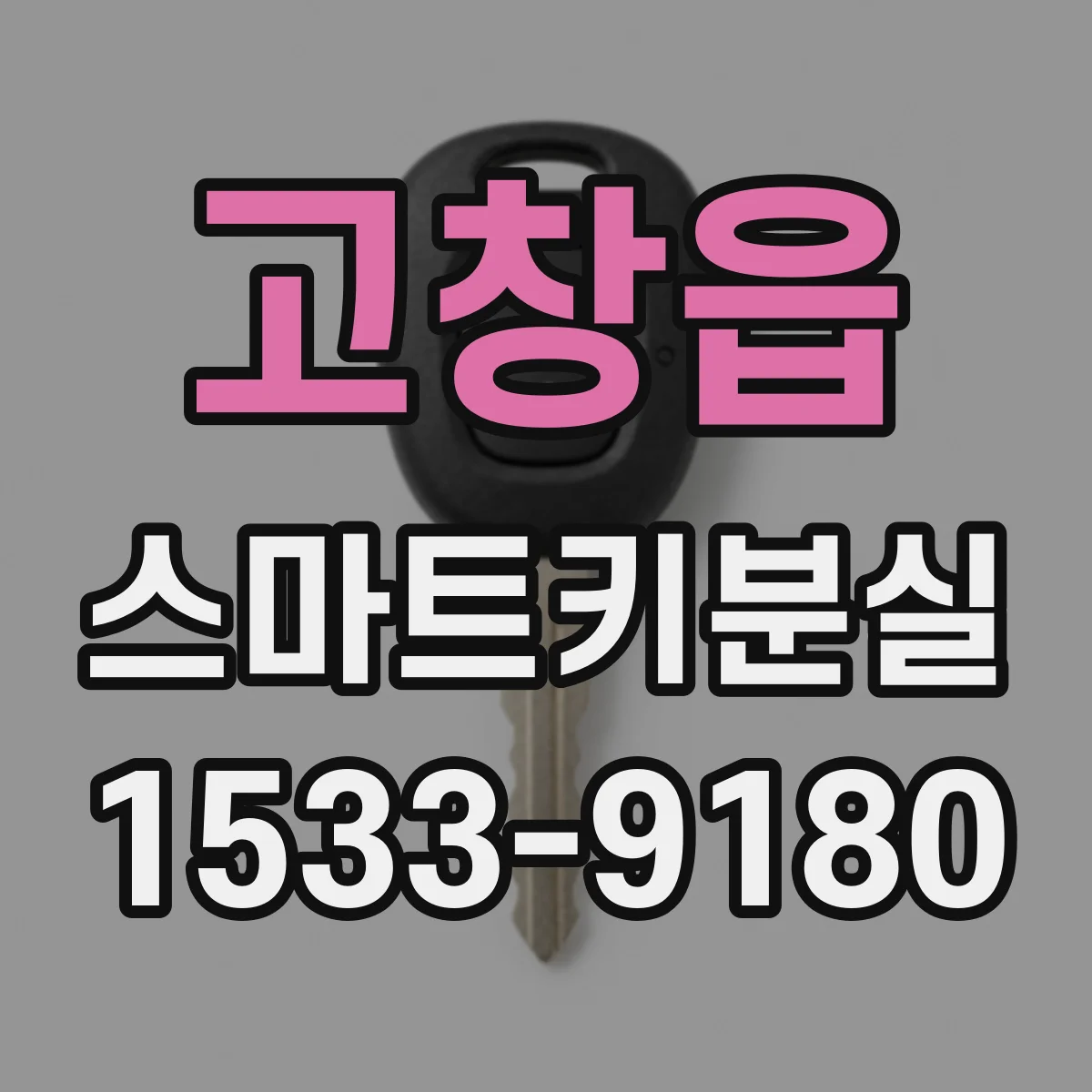 고창읍 스마트키분실