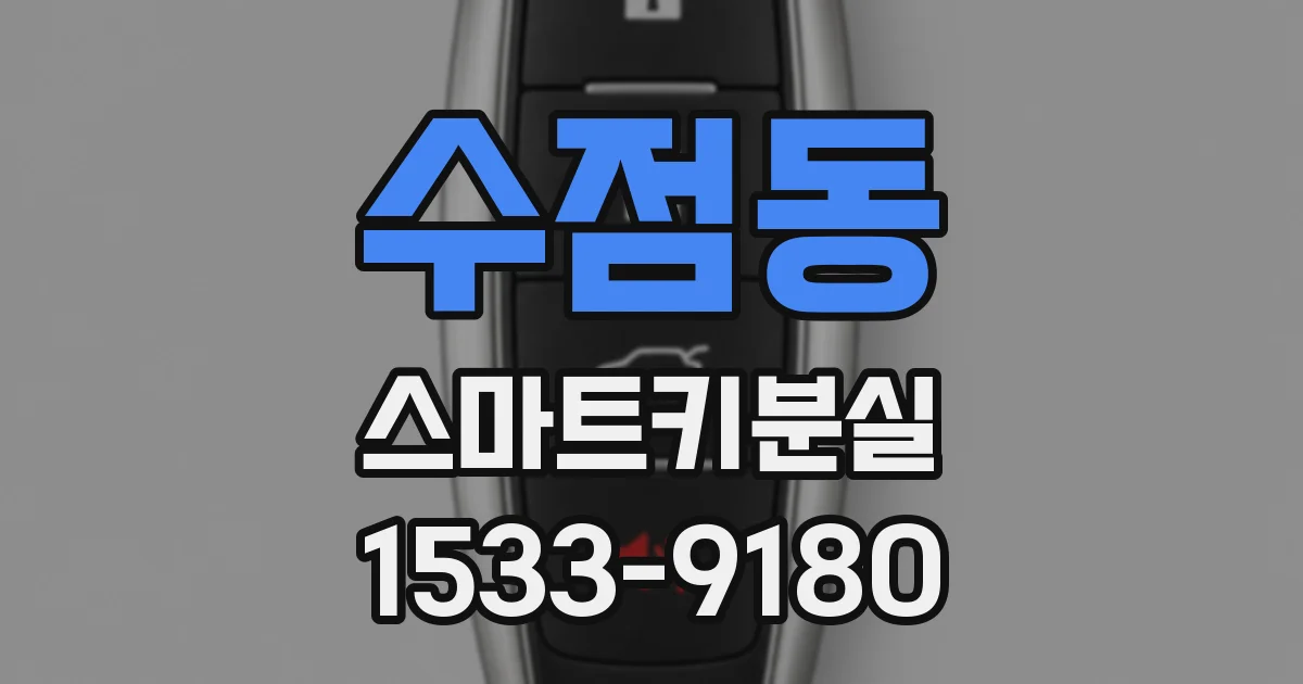 수점동 스마트키분실