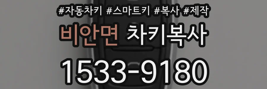 비안면 차키복사