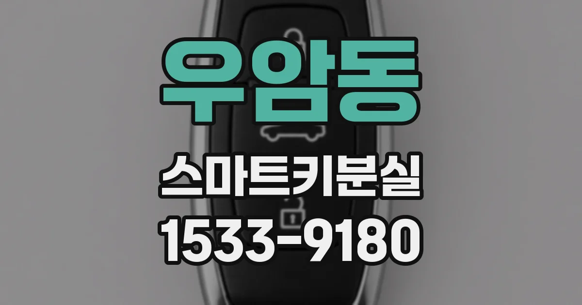 우암동 스마트키분실