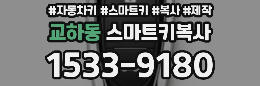 교하동 스마트키복사