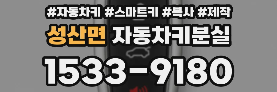 성산면 자동차키분실