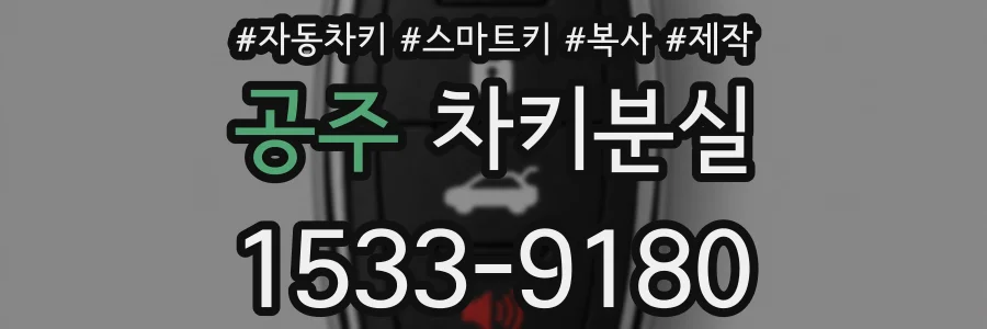 공주 차키분실