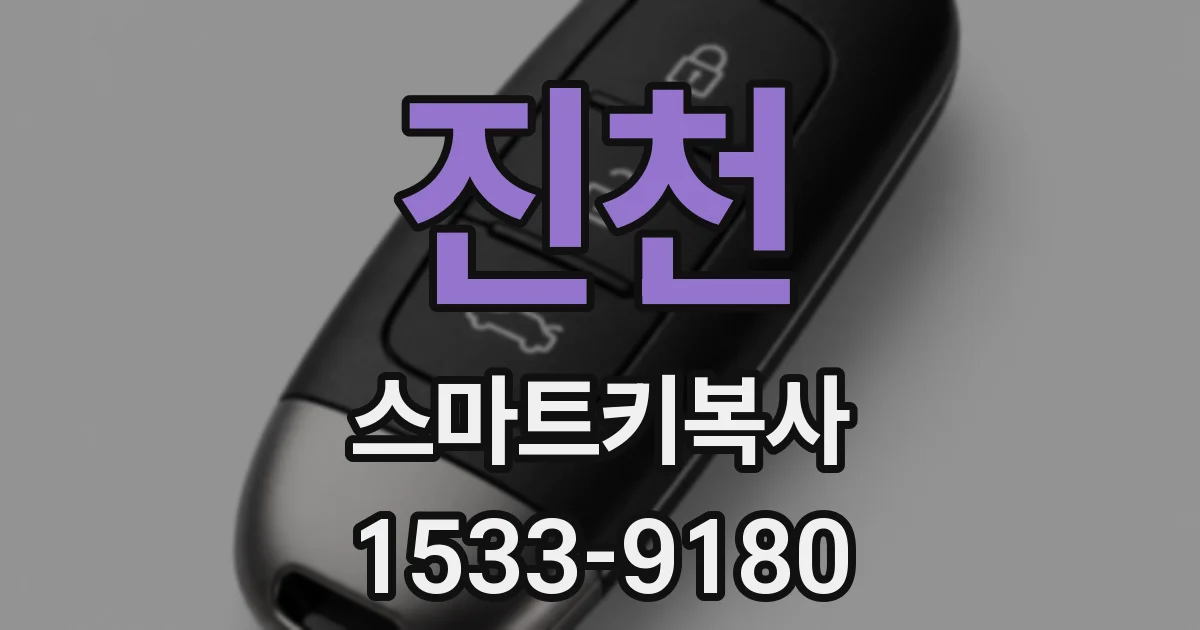 진천 스마트키복사