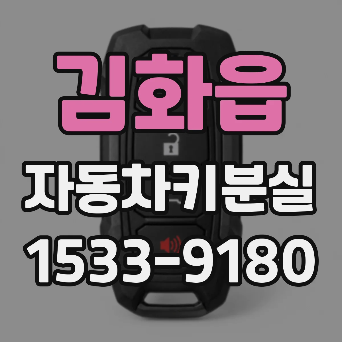 김화읍 자동차키분실