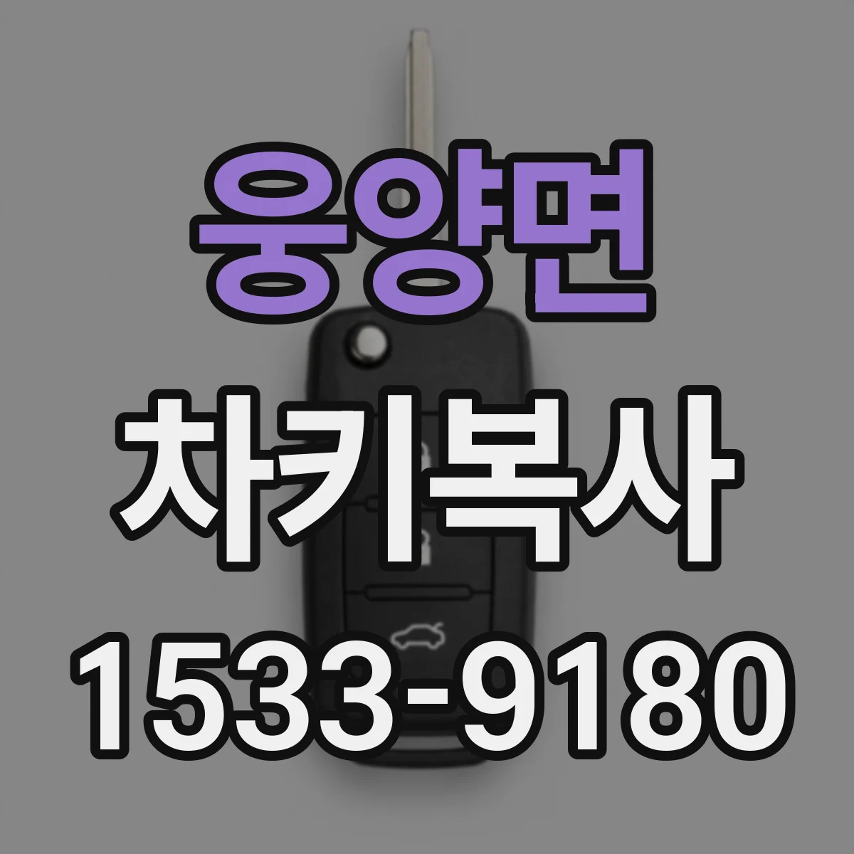 웅양면 차키복사