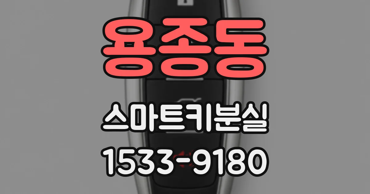 용종동 스마트키분실