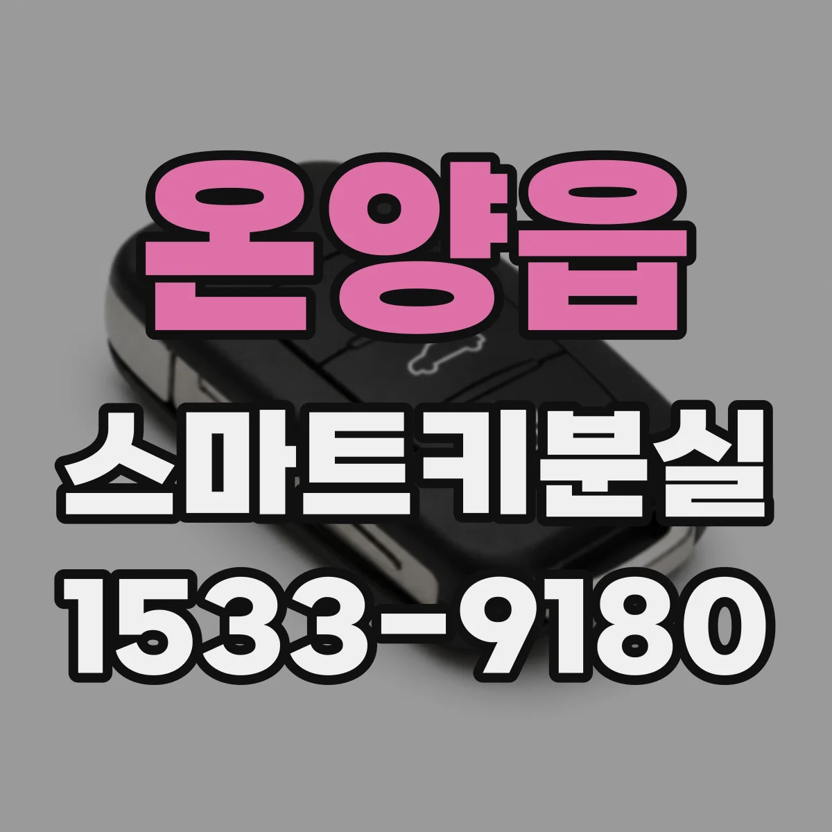 온양읍 스마트키분실