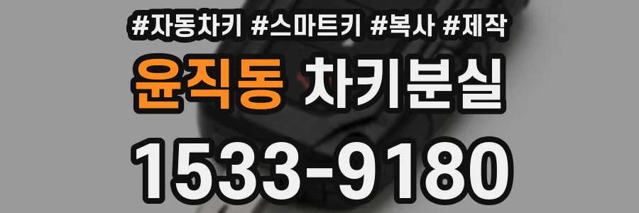 윤직동 차키분실