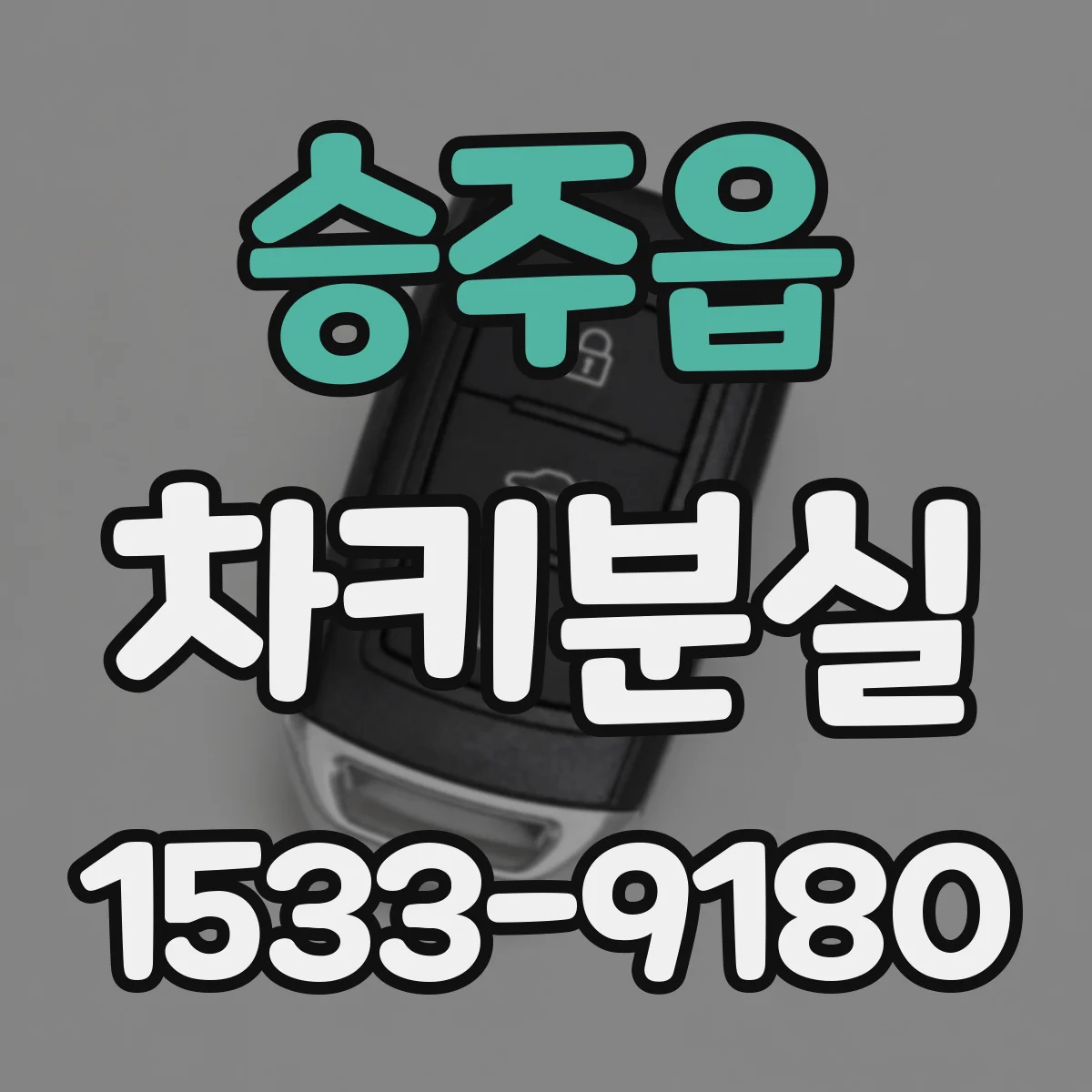 승주읍 차키분실
