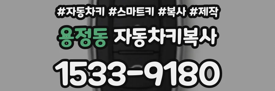 용정동 자동차키복사