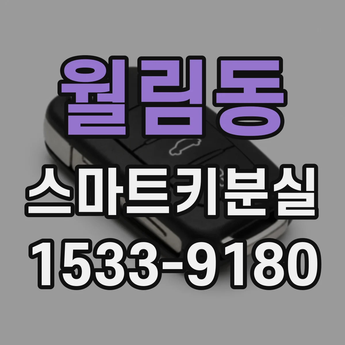 월림동 스마트키분실