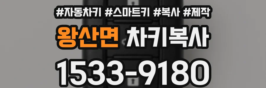 왕산면 차키복사