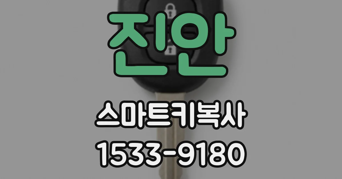 진안 스마트키복사