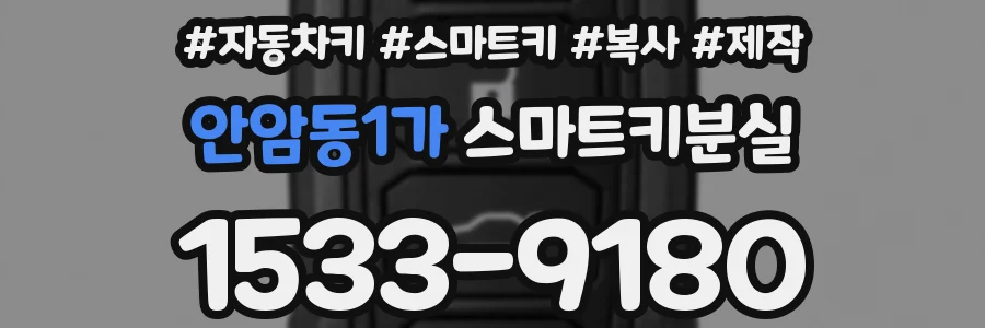 안암동1가 스마트키분실