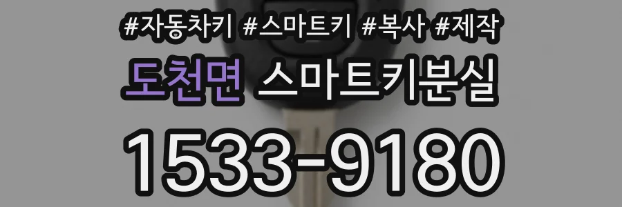 도천면 스마트키분실