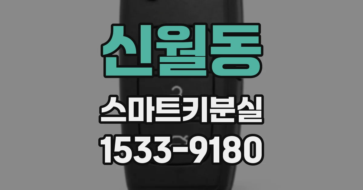 신월동 스마트키분실