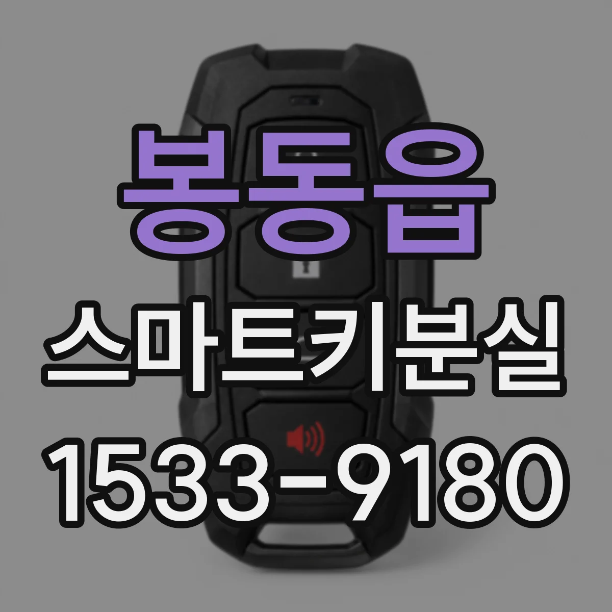 봉동읍 스마트키분실