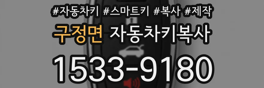 구정면 자동차키복사