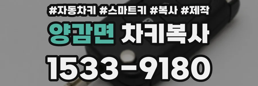양감면 차키복사