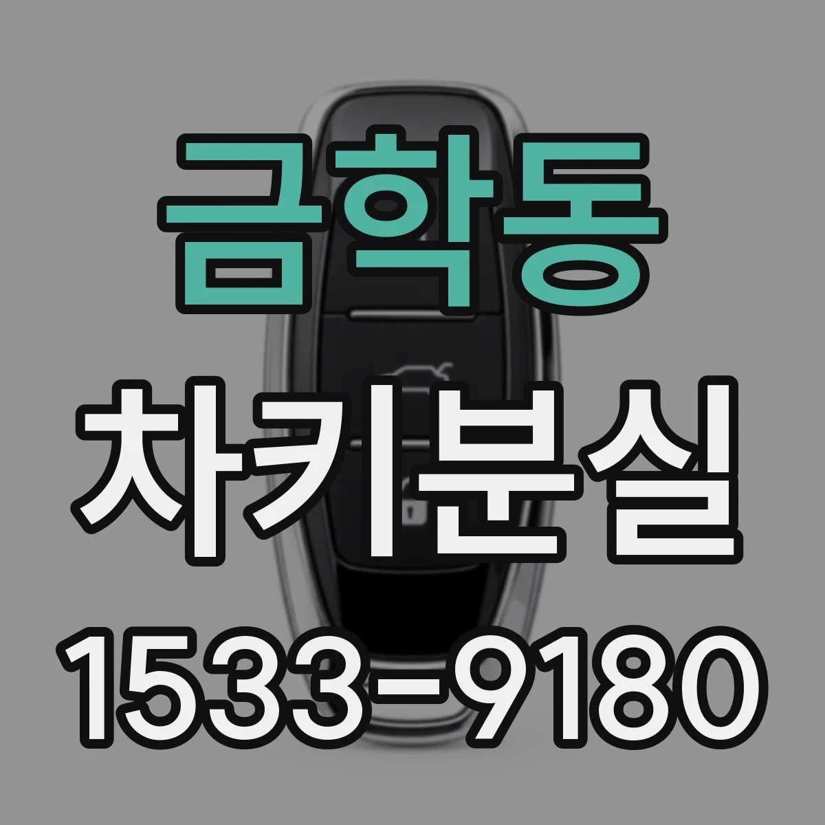 금학동 차키분실