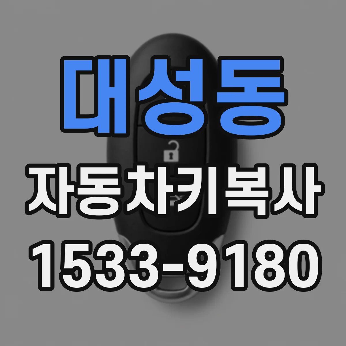 대성동 자동차키복사