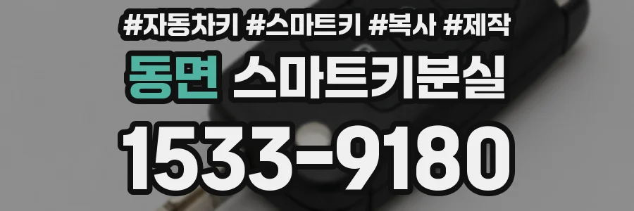 동면 스마트키분실