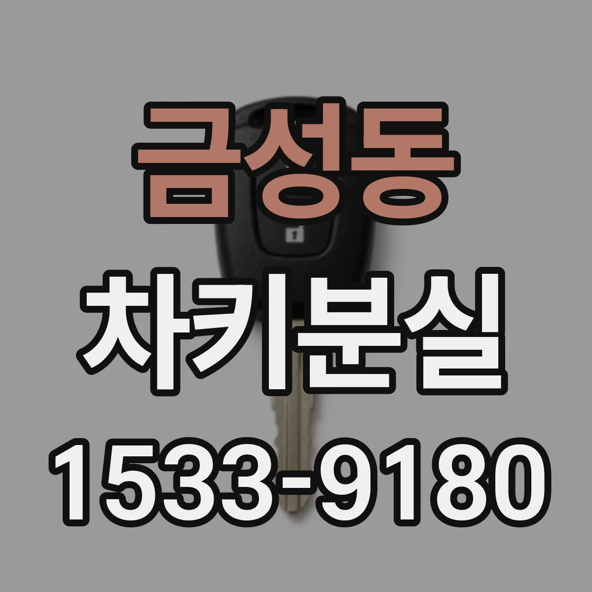 금성동 차키분실
