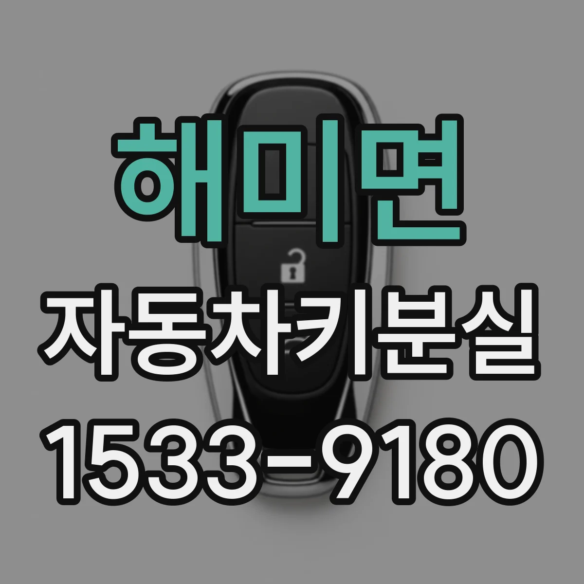 해미면 자동차키분실