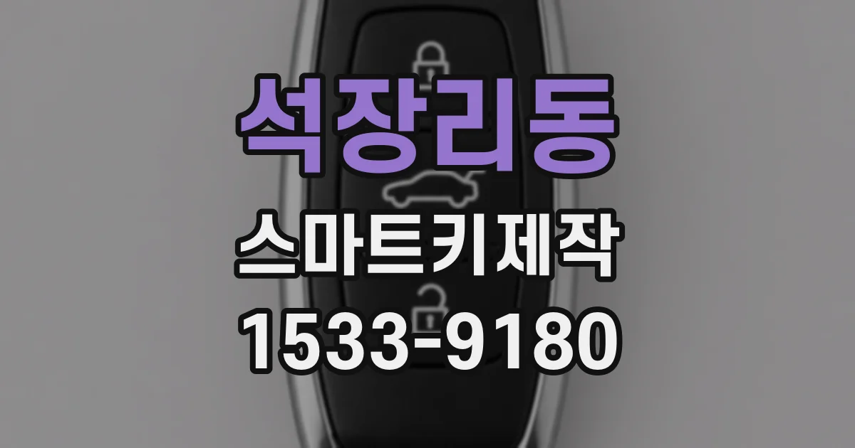 석장리동 스마트키제작