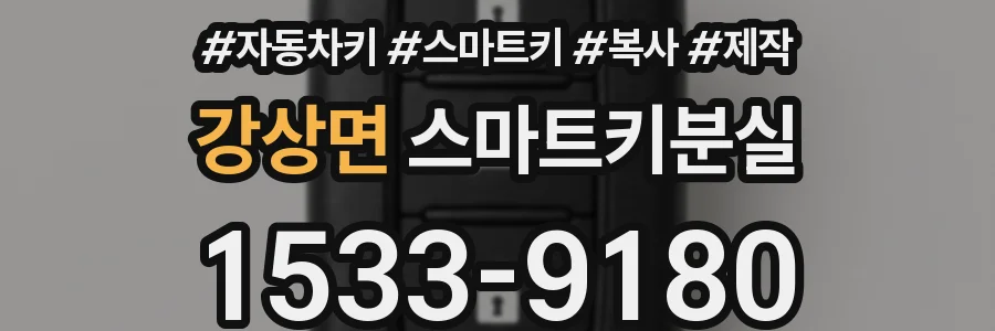 강상면 스마트키분실