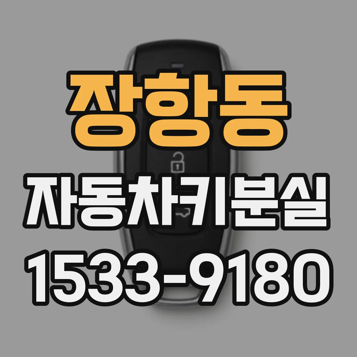 장항동 자동차키분실