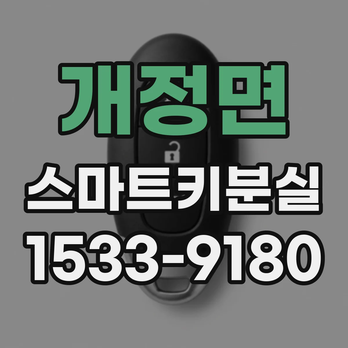 개정면 스마트키분실