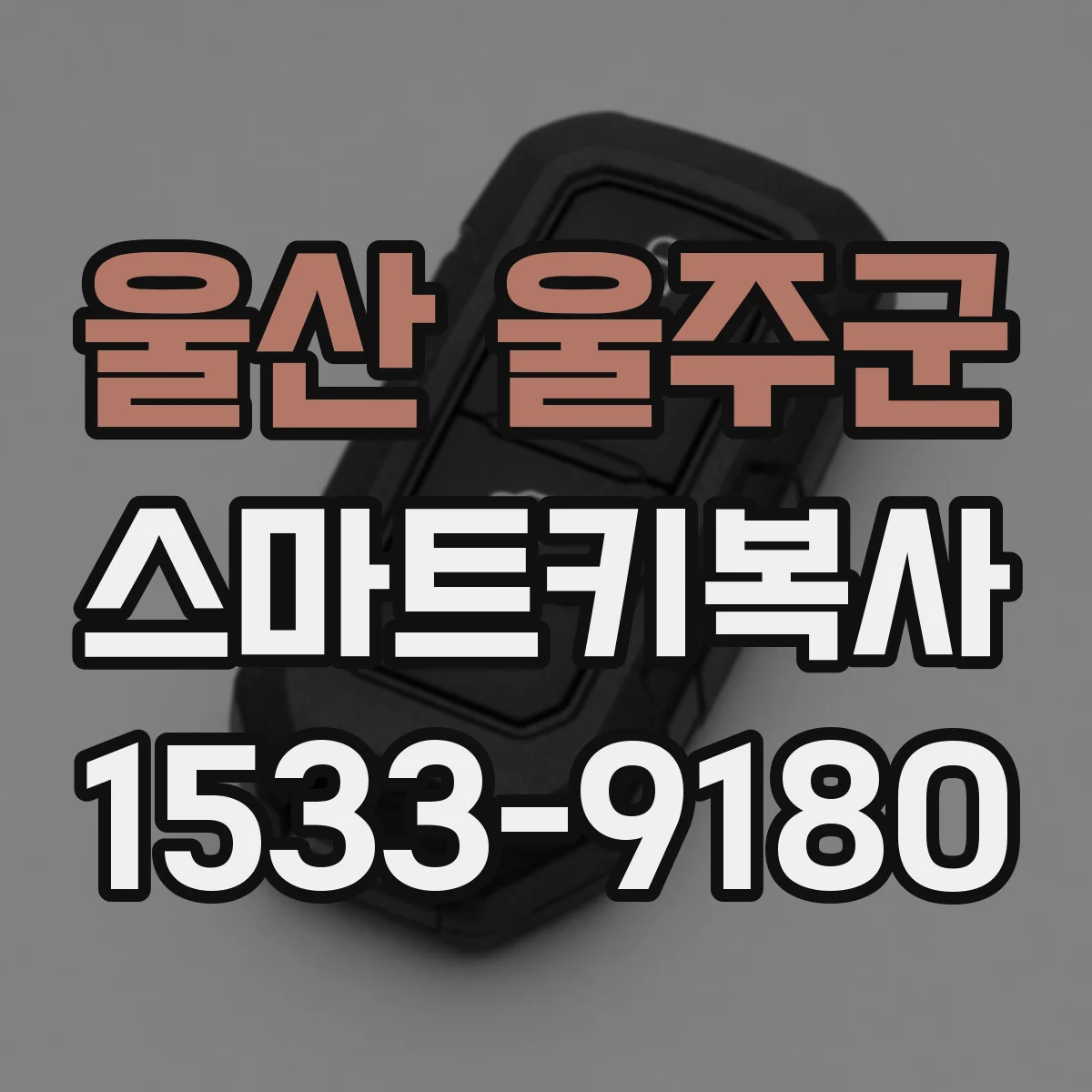 울산 울주군 스마트키복사